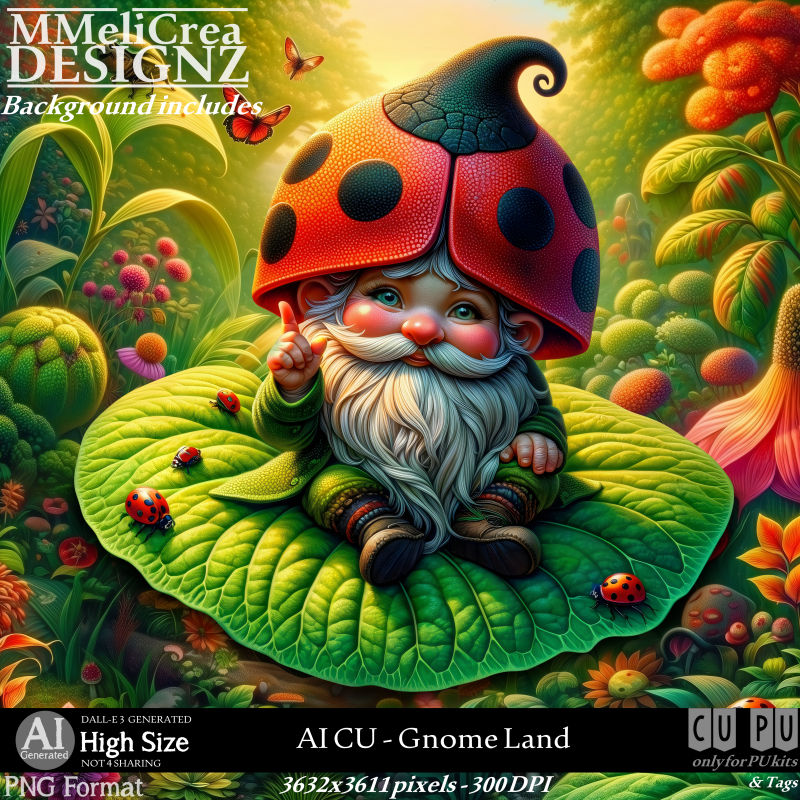 (image for) AI - CU Gnome Land (CU4PU/PNG)